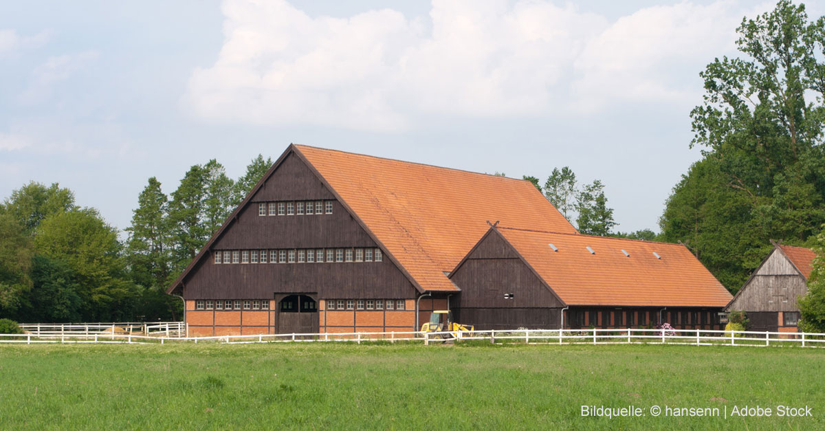 Baugenehmigung im Außenbereich § 35 (1) BauGB für Pferde